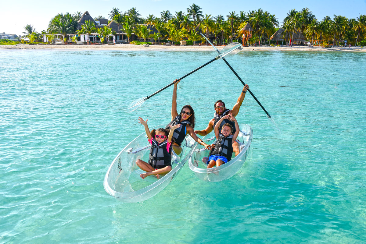 kayaking in cancun